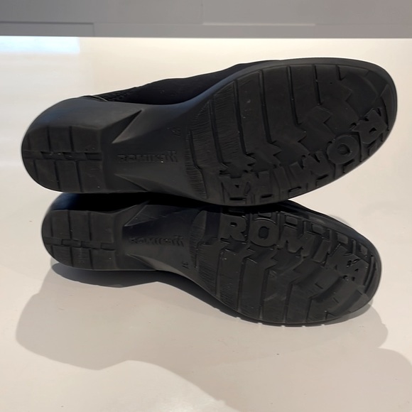 37 (6-6.5) Romika Top Dry Tex Black Booties - Picture 4 of 8